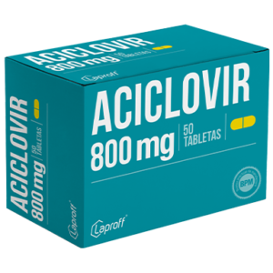 ACICLOVIR 800MG LAPROFF * 50 TAB